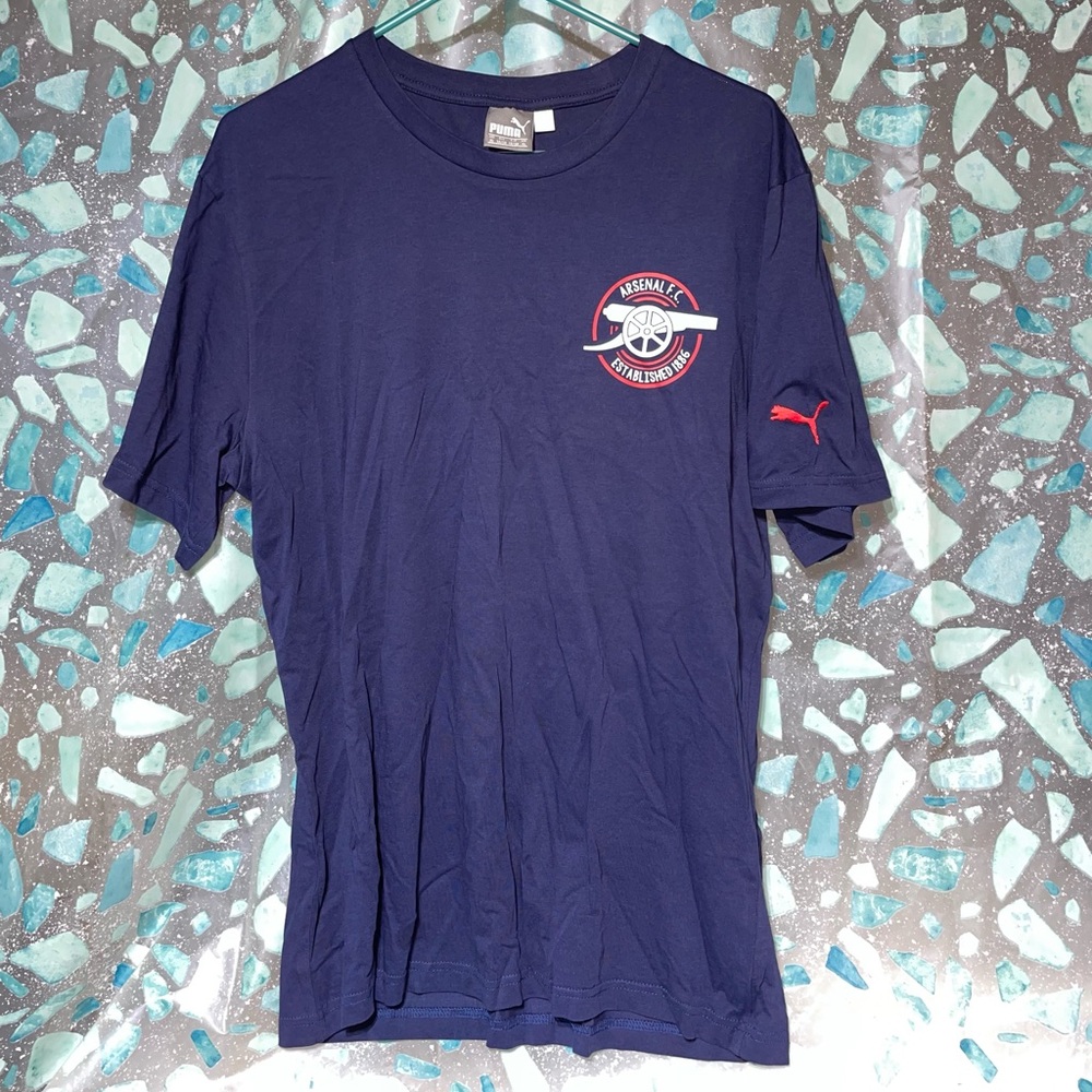 Puma Men’s Arsenal F.C. Soccer Shirt Gunners 86 PREOWNED